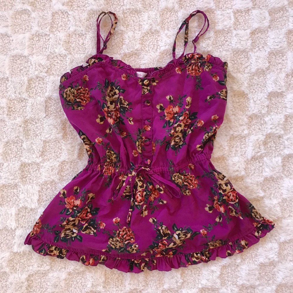 Candie’s Floral Cami Top